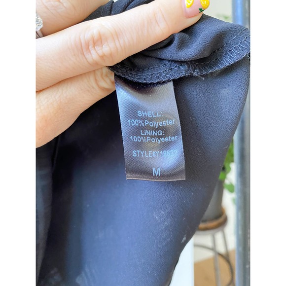 THE IMPECCABLE PIG Women's Black/Gray Plaid Ruffle Tiered Mini Skirt size M NWT - Picture 9 of 10